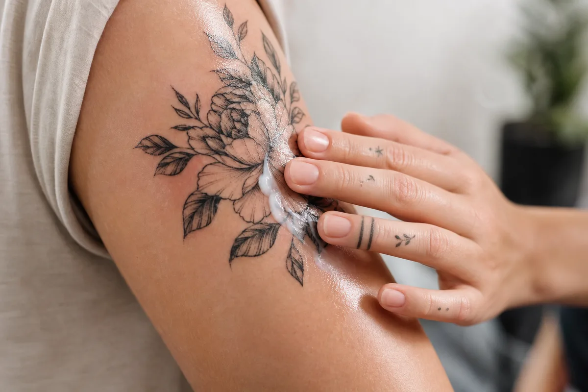 Pflege frischer Tattoos — 7 Regeln